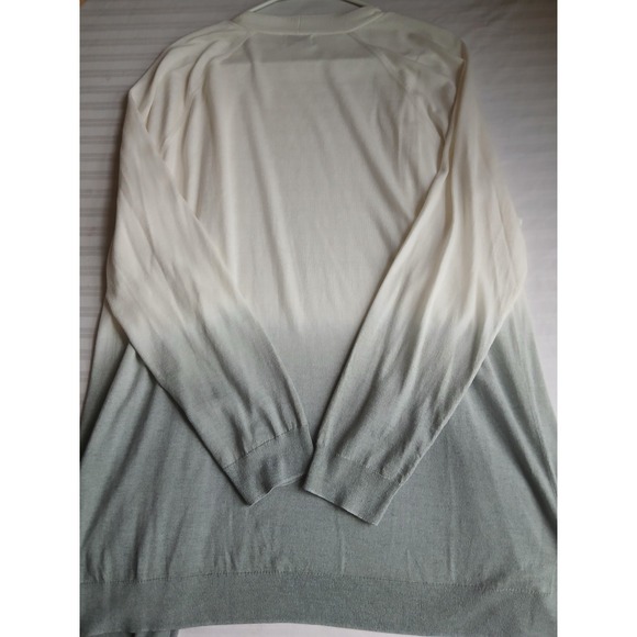 Barefoot Dreams Sweater XL Luxe Blend Cardigan Open Pockets Ombre Cashmere Boho - Picture 11 of 15